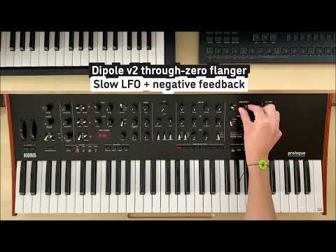 KORG Dipole v2 by Sinevibes - with KORG prologue