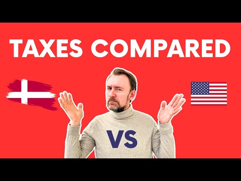 Income Tax in Denmark vs USA: What's Left in Your Pocket? 🇩🇰🇺🇸