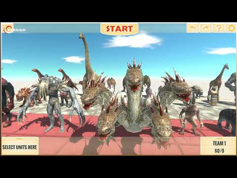 Animals test to find Who is The Lowest | Animal Revolt Battle Simulator