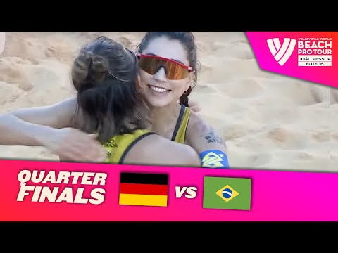 Müller/Tillmann vs. Carol/Barbara - Quarter Finals Highlights | João Pessoa 2023 #BeachProTour