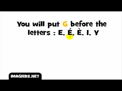 FRANSK LEKTION = Udtale = Lyden J