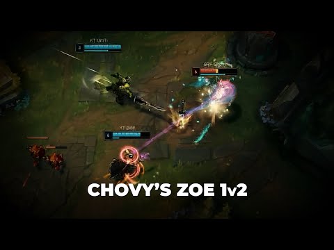 Chovy's Zoe 1v2 | GRF Chovy