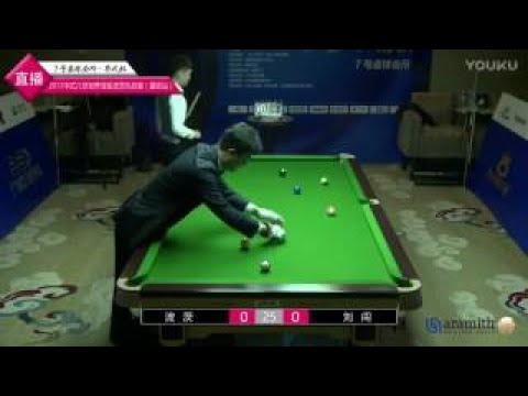Gareth Potts VS Liu Chuang 2017 Chinese 8 Ball WC Potts Challenge (Panjin)