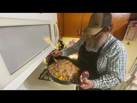 Game Day Nachos In A Cast Iron Skillet