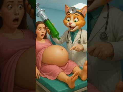 🤍 Evolution of Baby: Pregnant Women on hospital with Dr. 🥰 Mo Motion ✅ #cat #cute #love #shorts