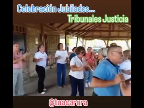 Celebración de Los Jubilados de los tribunales de Justicia. Torres estado Lara. Venezuela 🇻🇪