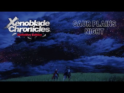 Xenoblade Chronicles - Gaur Plains Night - Extended - One Hour OST Music Soundtrack Long - Nintendo