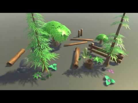 [The Fundamental Lowpoly Cartoon PROPS Pack], Assets