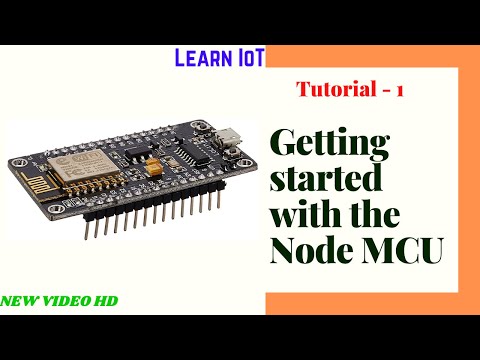 Tutorial 1 Getting started with NodeMCU ESP8266 Wi Fi Module Learn IoT