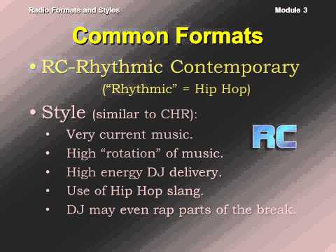 Radio Formats and Styles