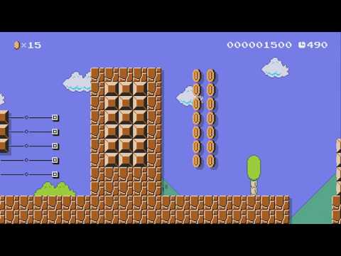 When Push Comes To Shove by James Tarr - SUPER MARIO MAKER - NO COMMENTARY 1bg