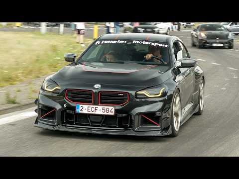 Supercars Accelerating - CRAZY Burnout, FAILS, 1000HP 992 Turbo S, SVJ Roadster, Novitec 812