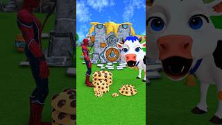 Download lagu Spider man & Cow so funny 🤣 Cookie 🍪 234 #Funny #Comedy #Cartoon #ScaryTeacher3D #Shorts mp3