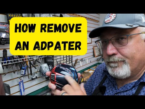 how to pull golf adapter and shaft switch