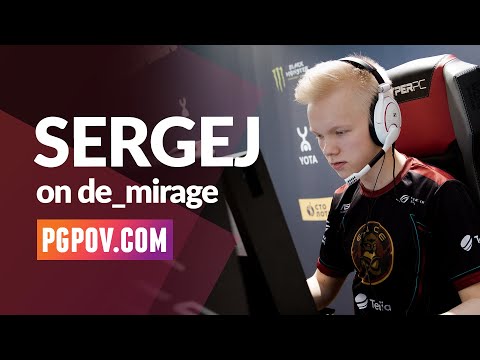 [CSGO POV] sergej (ENCE) vs mousesports / 32-14 / de_mirage // Player Settings in desc.