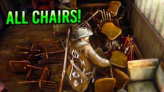 Stealing EVERY Chair In Blackwater! (Red Dead Online)