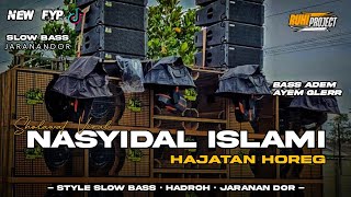 Download lagu DJ NASYIDAL ISLAMI - DJ SHOLAWAT CHEK SOUND HOREG | SLOW BASS X HADROH mp3