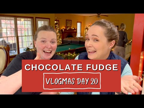 Chocolate Fudge - Vlogmas Day 20
