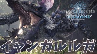 【MHW:I】イャンガルルガ以上にロケットずつきがうまい奴はアイスボーンには存在しない。黒狼鳥イャンガルルガ初見ソロ#27【MHWアイスボーン】