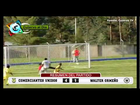 Segunda División: Comerciantes Unidos (4) vs Walter Omreño (1)