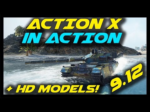 ► World of Tanks: Patch 9.12 Update - Centurion Action X + New HD Tank Models