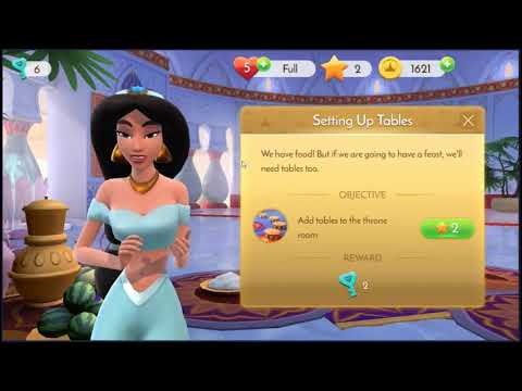 Disney Princess Majestic Quest Level 9 - NO BOOSTERS + FULL STORY 👸 | SKILLGAMING ✔️