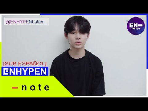 [SUB ESPAÑOL] [-note] 200719 NI-KI - ENHYPEN (엔하이픈)