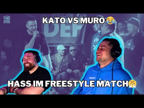 KATO vs MURO 😤 FREESTYLE HASS IST DA 😂 TOPTIER TAKEOVER / REACTION