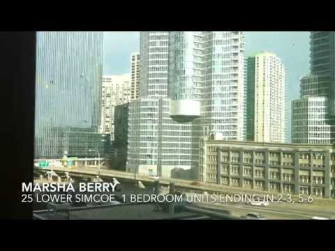 Marsha Berry: Toronto Condo 25 Lower Simcoe: Infinity Phase 4 1 Bedroom Units Ending In 02-03, 05-06