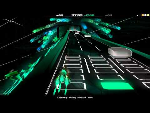 Audiosurf: Knife Party - Destroy Them With Lazers