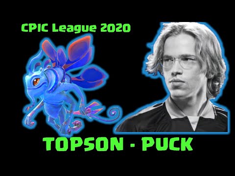 Topson - Puck | CPIC League 2020 | Puck Dota 2 gameplay