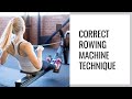 Correct Rowing Technique on Concept2