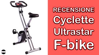Cyclette Ultrasport F-bike // RECENSIONE+MONTAGGIO