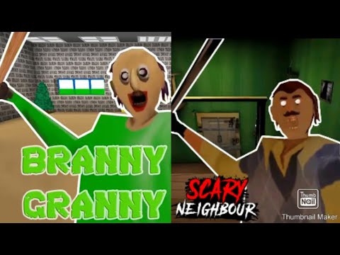 Branny Granny vs Hello Neighbor Granny