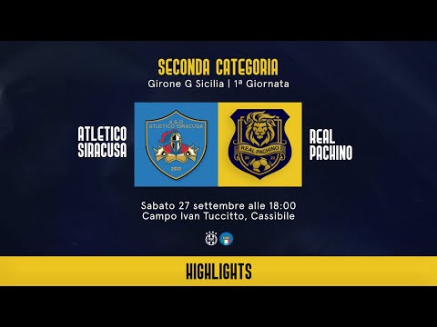Highlights | Atletico Siracusa - Real Pachino | Seconda Categoria Sicilia Girone G