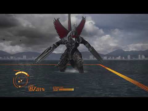 Godzilla PS4 Battle Showcase- Gigan Vs. Mecha-King Ghidorah & Battra Imago