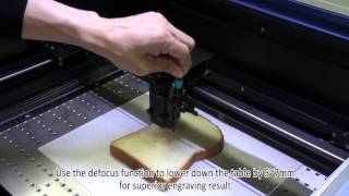 GCC LaserPro---Customized Food Decoration with Laser Engraving