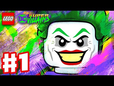 LEGO DC Super Villains - Gameplay Walkthrough Part 1 - New Kid on the Block! Character Creator Intro