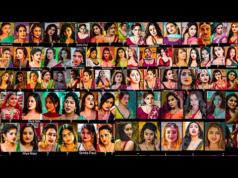 Web Series 300 Actress Name List With Photos.