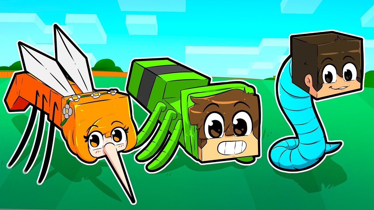 VIDA DE ANIMAIS NO MINECRAFT