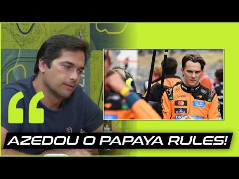 CULPA DE QUEM? O TOQUE ENTRE NORRIS E PIASTRI QUE ESQUENTOU O CLIMA NA MCLAREN! #cortes #mclaren