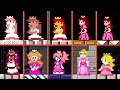 Evolution Of PEACH In Super Mario Bros Remastered 4K