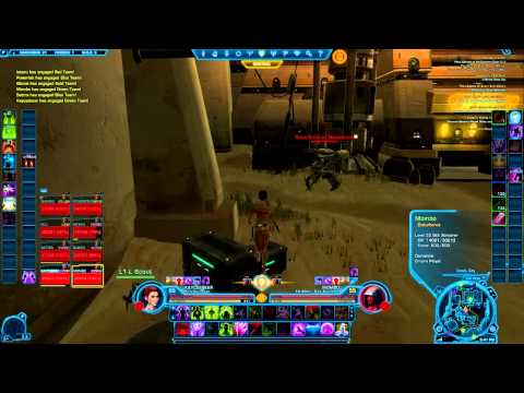 SWTOR - Scum and Villainy Story Mode - Operations Chief Boss Fight (8 Man) Strategy