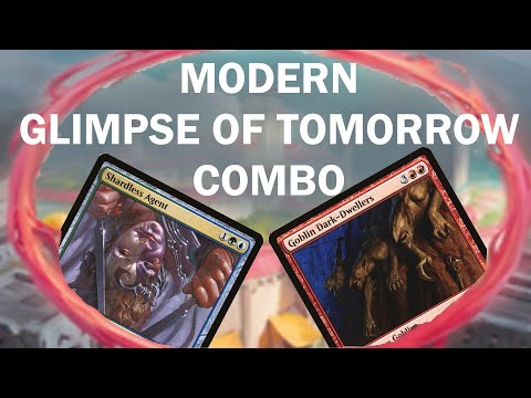 BEHOLD MY ENTIRE DECK! Modern Glimpse of Tomorrow Cascade Combo! Shardless Agent Fury Omnath MH2 MTG