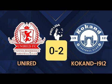 Pro liga. Yunired - Qo'qon-1912 0:2gollar match | yunired qoqon 1912