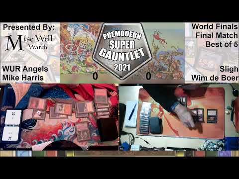 Premodern Super Gauntlet 2021 - Final Match (America vs Europe) - WUR Angels vs  Reckless Sligh
