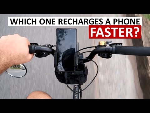 Bicycle Dynamo Hub vs. Solar Panel