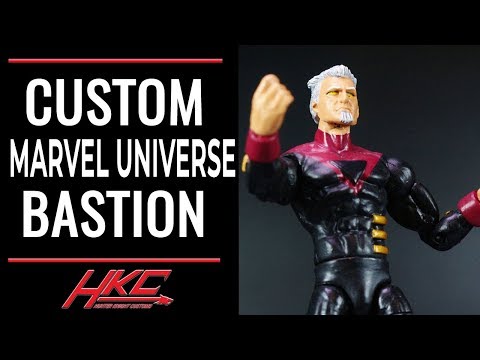 Custom BASTION X-men Marvel Universe action figure by Hunter Knight Customs