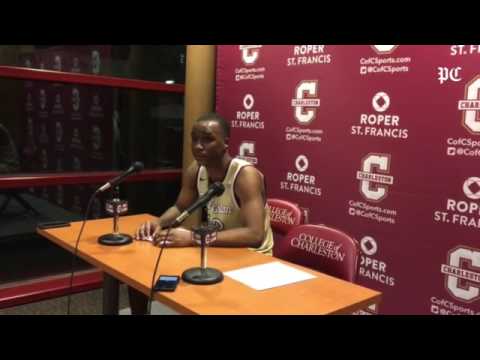 College of Charleston junior guard Joe Chealey #sports