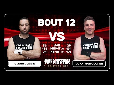 Corporate Fighter 39 - Glenn Dobbie v Jonathan Cooper